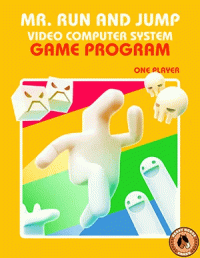 Mr. Run and Jump Atari 2600  box art